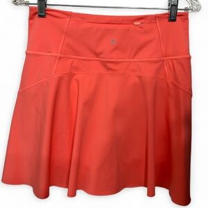 Athleta Coral/orange Ace skort